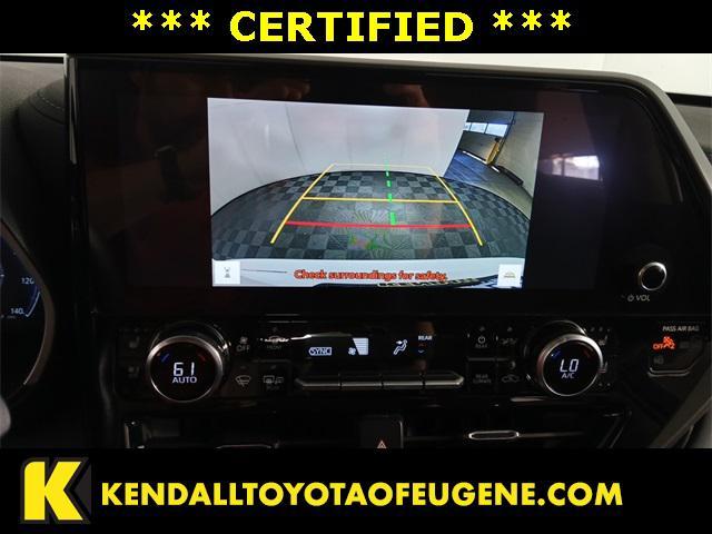 used 2023 Toyota Highlander Hybrid car, priced at $46,998