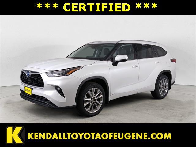 used 2023 Toyota Highlander Hybrid car, priced at $47,812