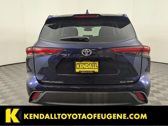 used 2022 Toyota Highlander car, priced at $36,998