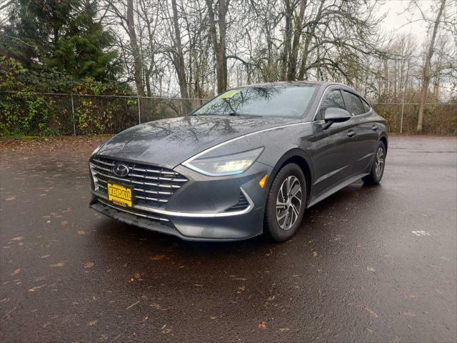 used 2021 Hyundai Sonata Hybrid car, priced at $20,998