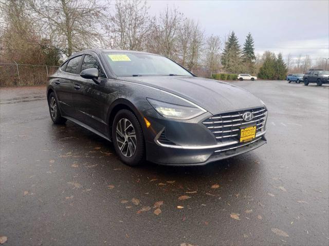 used 2021 Hyundai Sonata Hybrid car, priced at $20,998