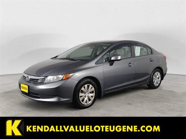 used 2012 Honda Civic car, priced at $10,995