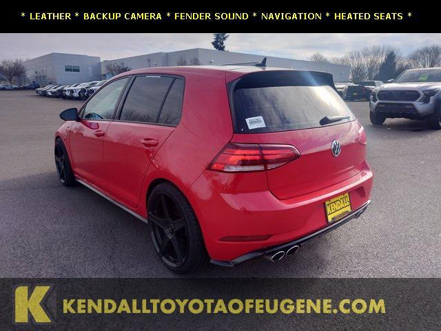 used 2019 Volkswagen Golf R car, priced at $28,998