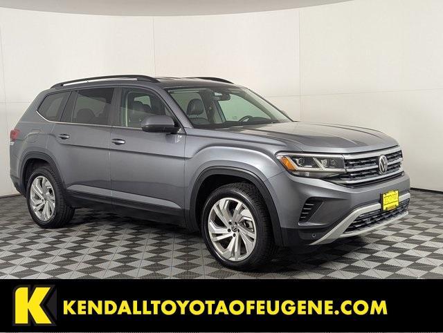 used 2021 Volkswagen Atlas car, priced at $27,998