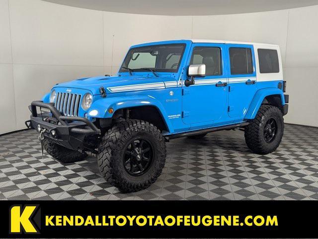 used 2017 Jeep Wrangler Unlimited car, priced at $23,743