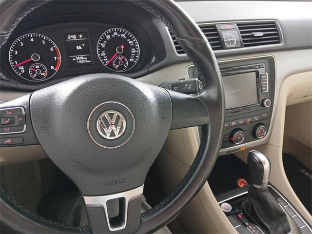 used 2015 Volkswagen Passat car, priced at $10,957