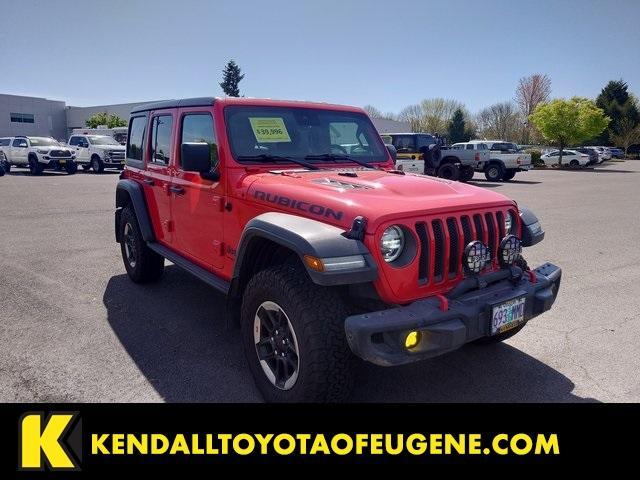 used 2021 Jeep Wrangler Unlimited car, priced at $34,976