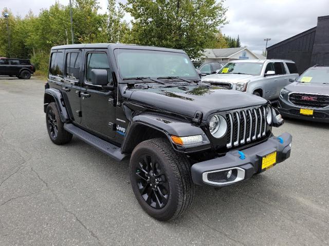 used 2022 Jeep Wrangler Unlimited 4xe car, priced at $34,998