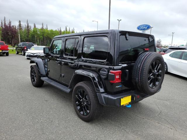 used 2022 Jeep Wrangler Unlimited 4xe car, priced at $34,998