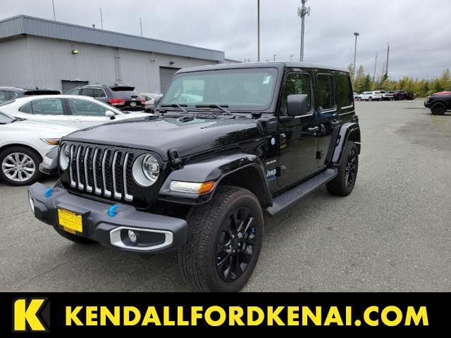 used 2022 Jeep Wrangler Unlimited 4xe car, priced at $34,998