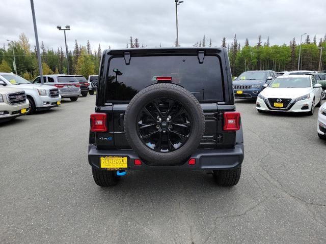 used 2022 Jeep Wrangler Unlimited 4xe car, priced at $34,998