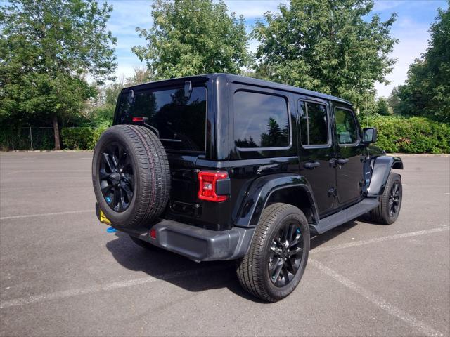 used 2022 Jeep Wrangler Unlimited 4xe car, priced at $34,998
