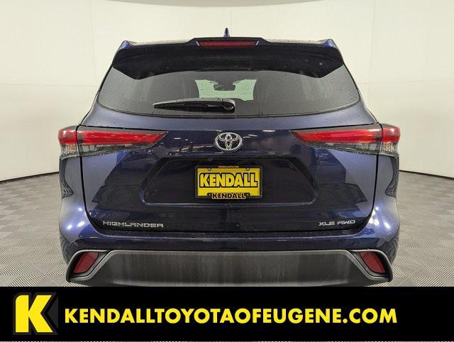 used 2022 Toyota Highlander car, priced at $37,488