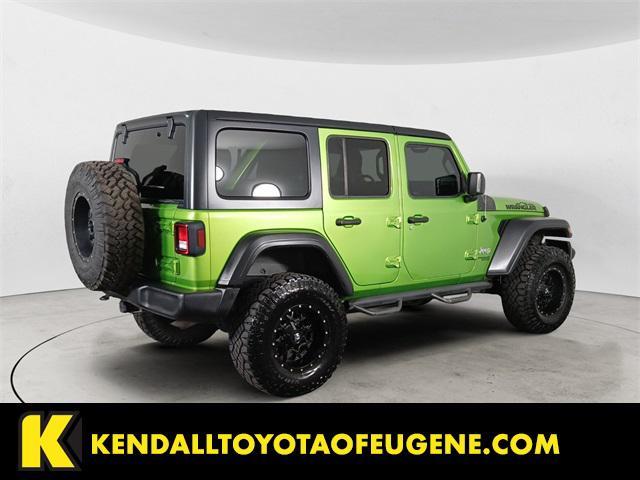 used 2018 Jeep Wrangler Unlimited car, priced at $24,998