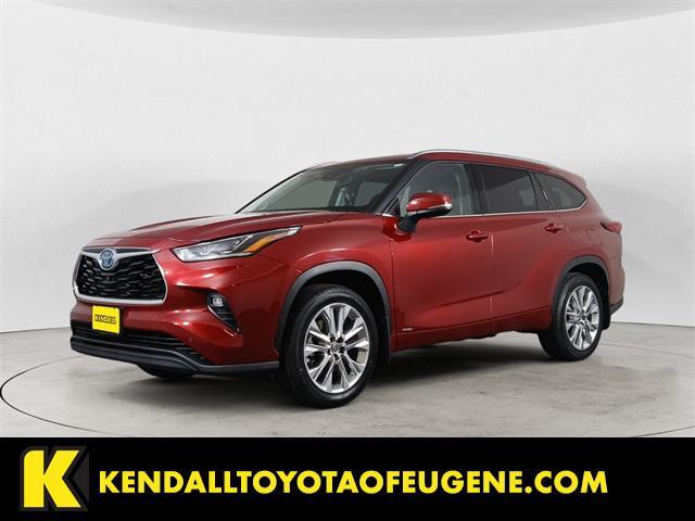 used 2022 Toyota Highlander Hybrid car, priced at $46,998