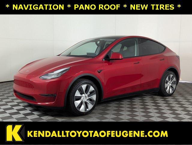 used 2020 Tesla Model Y car, priced at $29,607