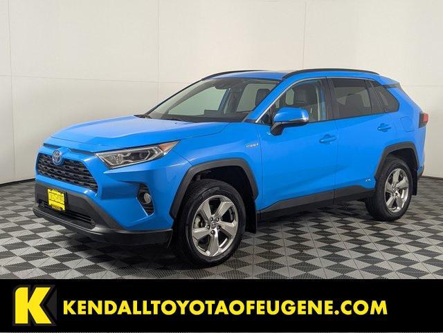 used 2021 Toyota RAV4 Hybrid car, priced at $33,995