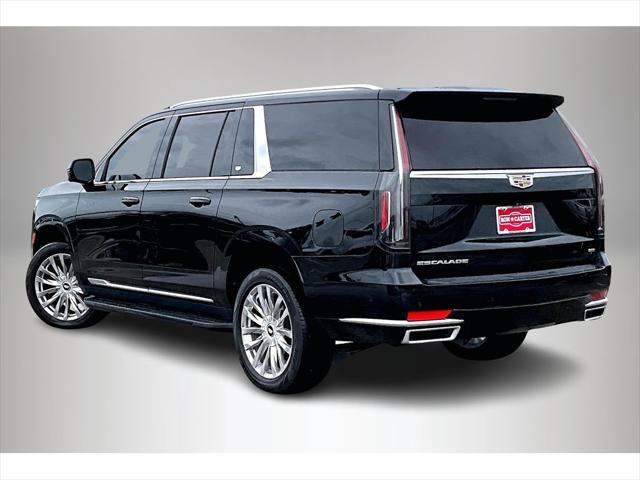 used 2021 Cadillac Escalade ESV car, priced at $65,040