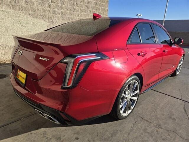 used 2023 Cadillac CT4-V car, priced at $42,997