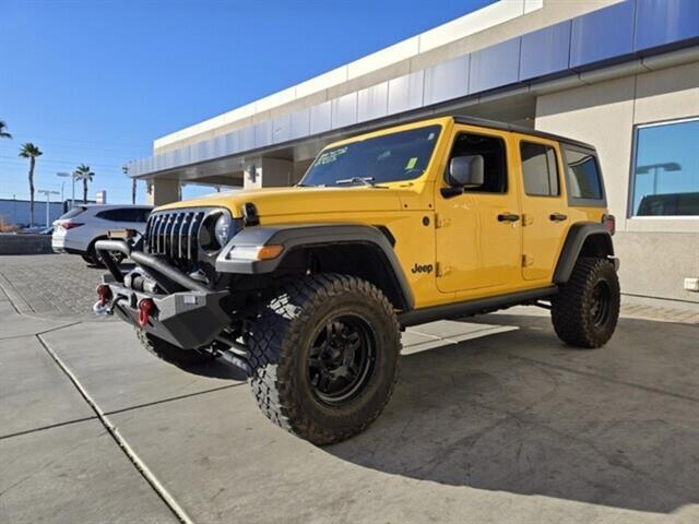 used 2020 Jeep Wrangler Unlimited car, priced at $32,997