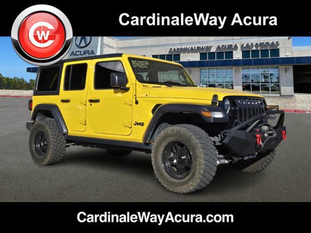 used 2020 Jeep Wrangler Unlimited car, priced at $32,997