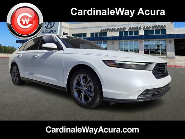 used 2024 Honda Accord car, priced at $30,997