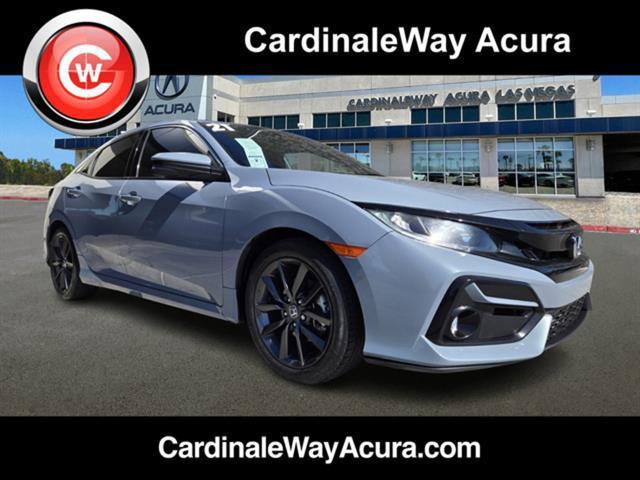 used 2021 Honda Civic car, priced at $23,497