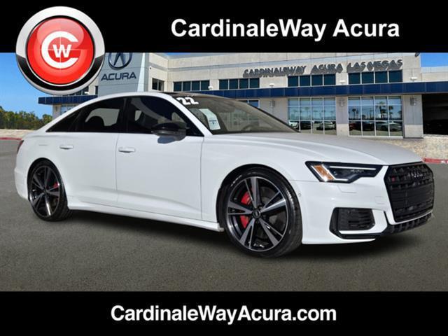 used 2022 Audi S6 car, priced at $49,497