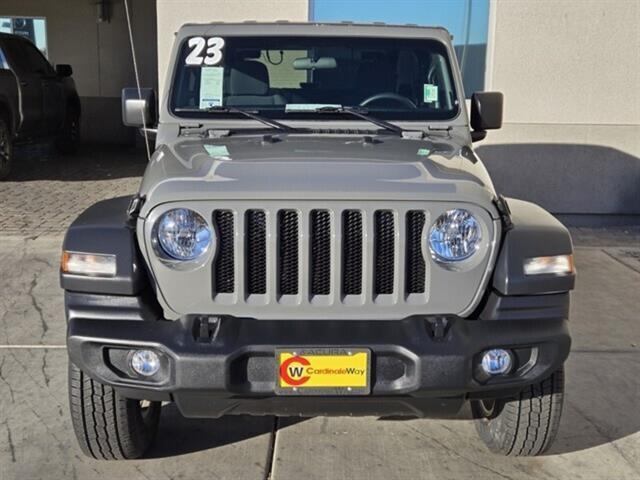 used 2023 Jeep Wrangler car, priced at $29,997