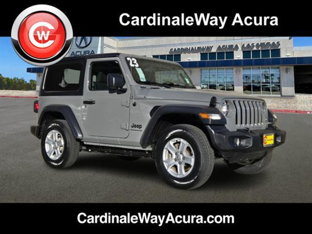 used 2023 Jeep Wrangler car, priced at $29,997