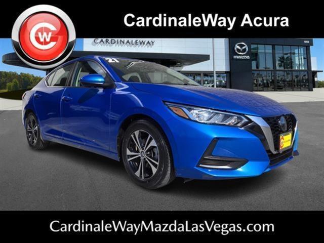 used 2021 Nissan Sentra car, priced at $16,997