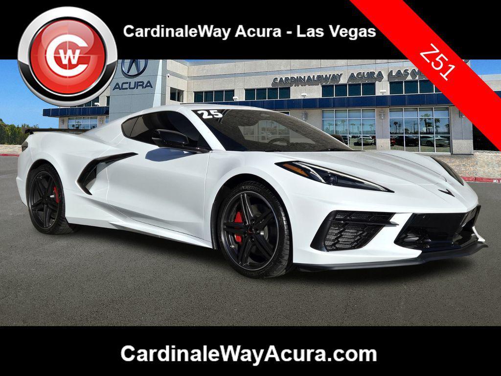 used 2025 Chevrolet Corvette car, priced at $65,599