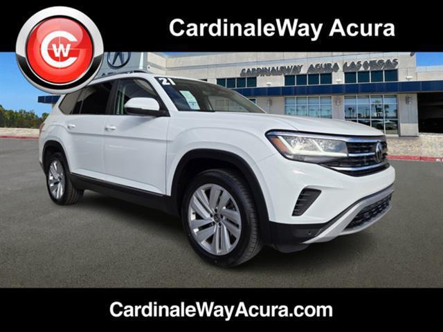 used 2021 Volkswagen Atlas car, priced at $28,997