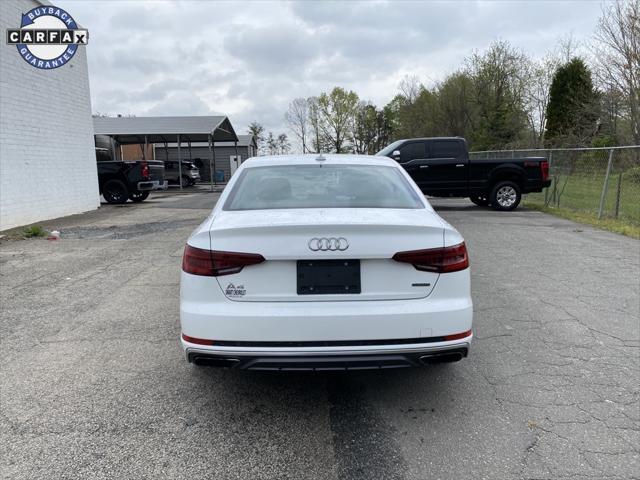 used 2019 Audi A4 car, priced at $21,513