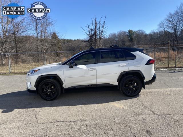 used 2021 Toyota RAV4 Hybrid car, priced at $27,985