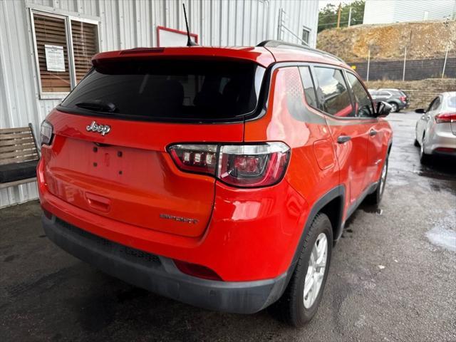 used 2018 Jeep Compass car, priced at $13,398