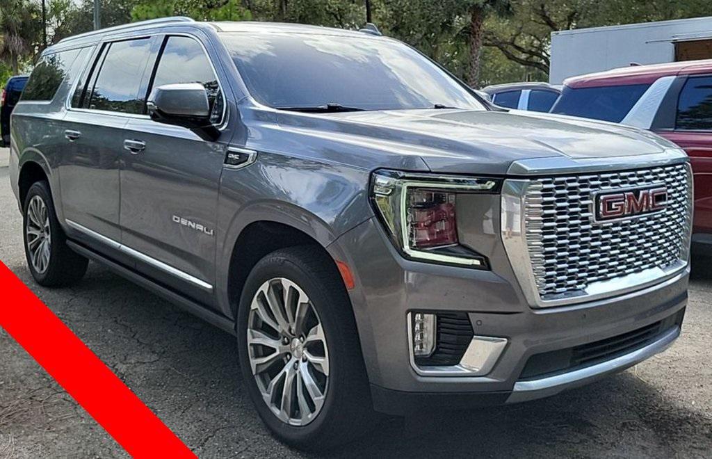 used 2021 GMC Yukon XL car, priced at $44,444