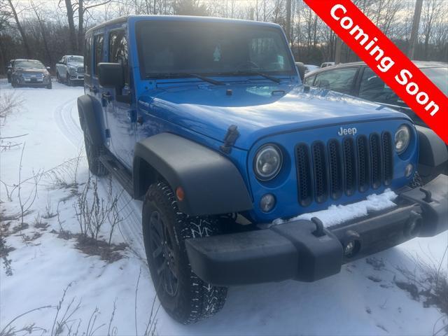 used 2016 Jeep Wrangler Unlimited car, priced at $20,385