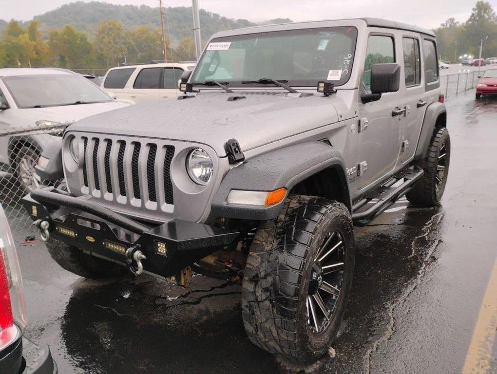 used 2020 Jeep Wrangler Unlimited car, priced at $23,968