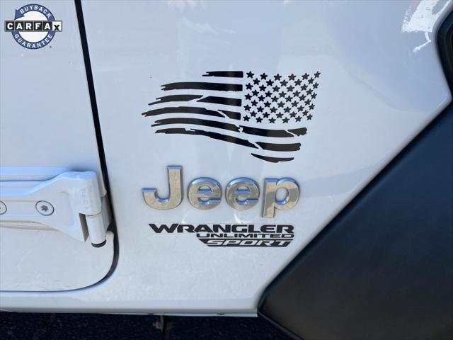 used 2020 Jeep Wrangler Unlimited car, priced at $25,885