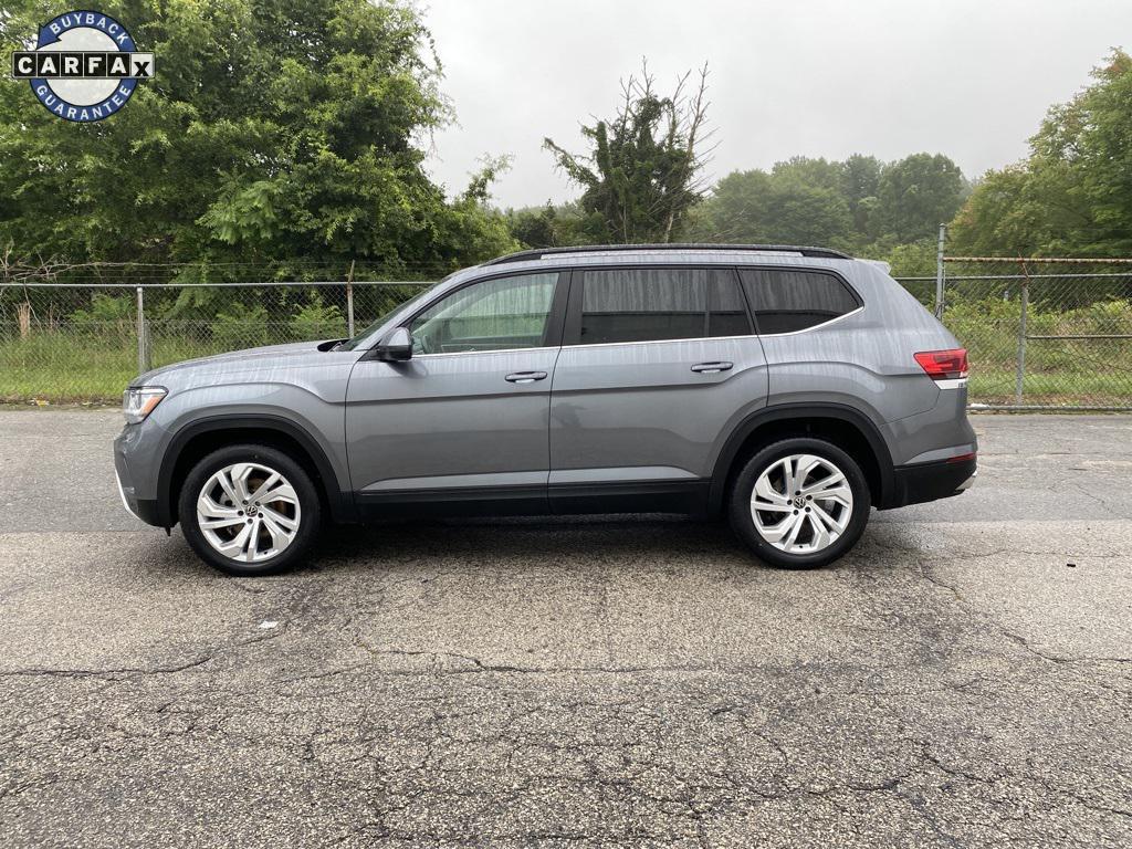 used 2021 Volkswagen Atlas car, priced at $20,441