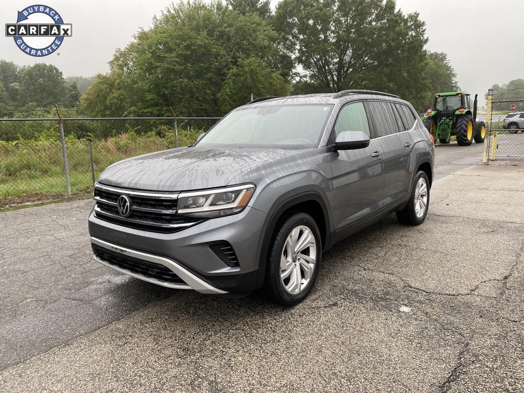 used 2021 Volkswagen Atlas car, priced at $20,441