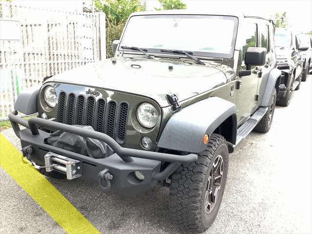 used 2015 Jeep Wrangler Unlimited car, priced at $17,998