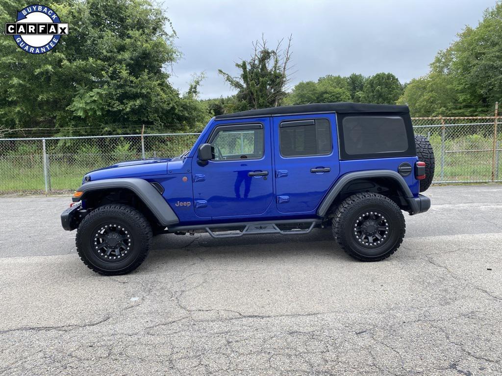 used 2020 Jeep Wrangler Unlimited car, priced at $36,037