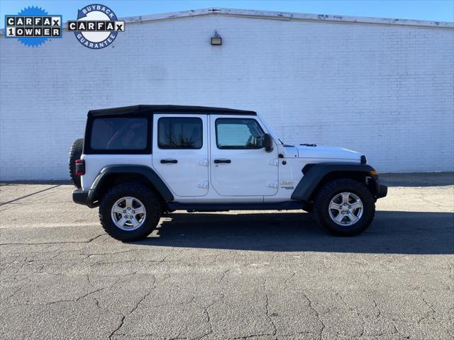 used 2020 Jeep Wrangler Unlimited car, priced at $24,985