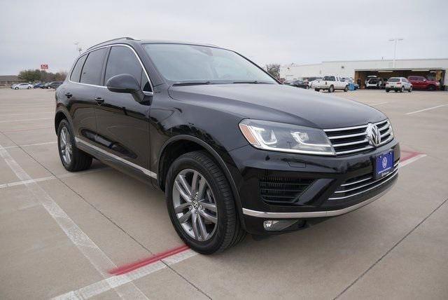 used 2016 Volkswagen Touareg car, priced at $18,998