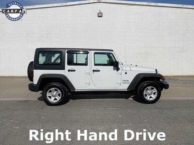 used 2018 Jeep Wrangler JK Unlimited car, priced at $28,798