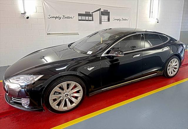 used 2014 Tesla Model S car, priced at $18,999