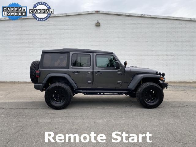 used 2021 Jeep Wrangler Unlimited car, priced at $36,560