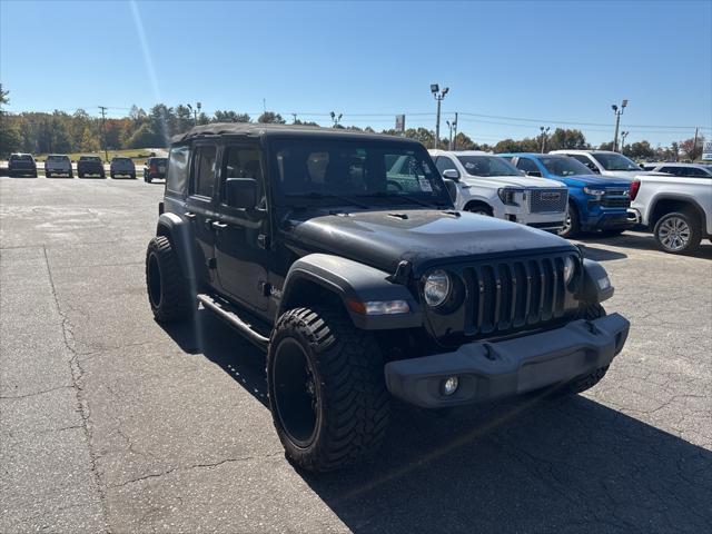 used 2018 Jeep Wrangler Unlimited car, priced at $21,285